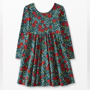 Hanna Anderson Celebration Skater Christmas Dress